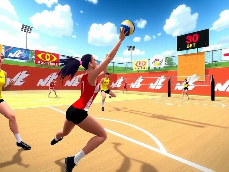 Power Spike Volleyball Rivals Gameplay